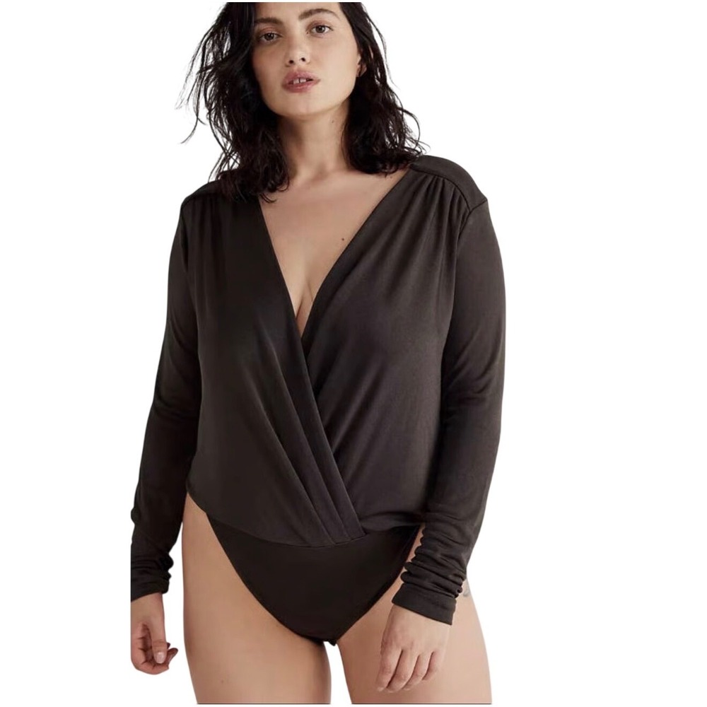 Intimately Free People Turnt Bodysuit in black